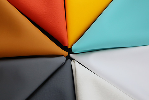 a type of synthetic leather or faux leather