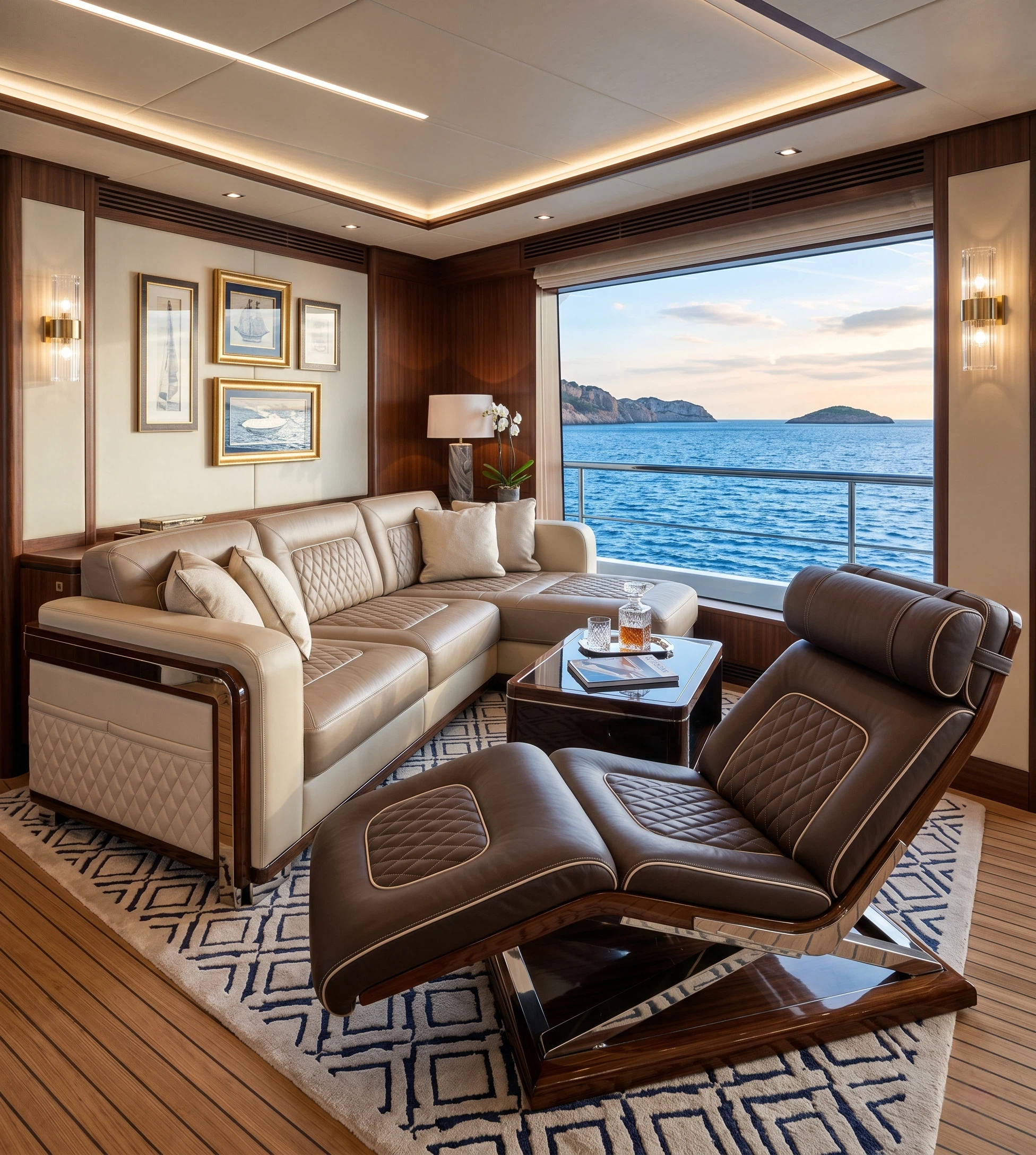 Luxury Cabin & Interior Upholstery