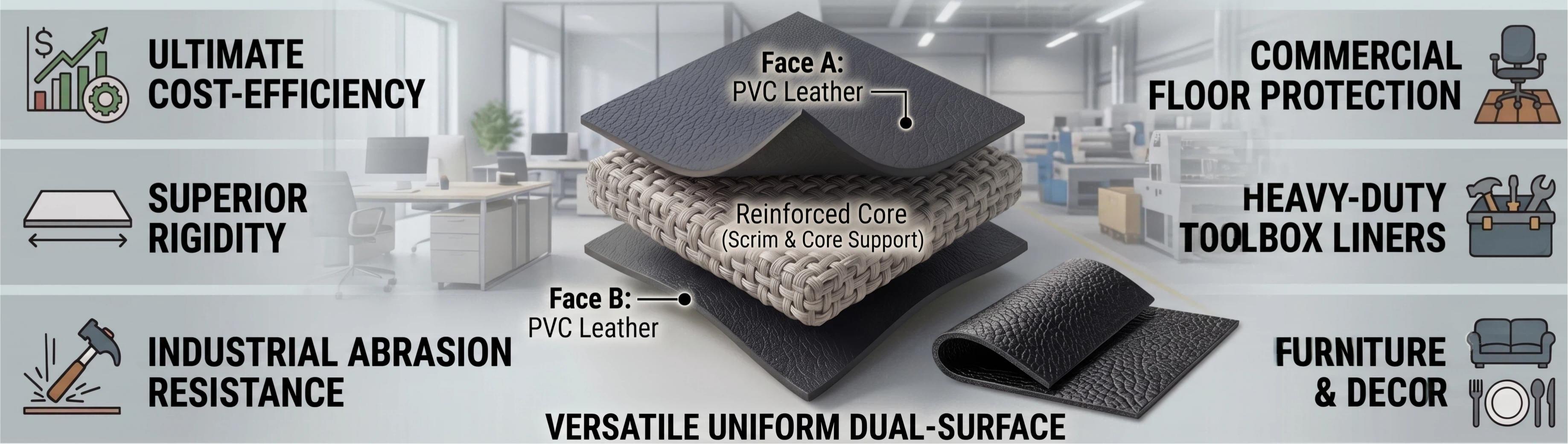 pvc leather